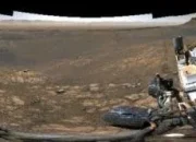 Wahana Curiosity NASA Abadikan Panorama Mars Beresolusi 1,8 Miliar Piksel