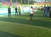 Ketua DPRD Prov. H.Indra Gunawan Eet, PhD Pembukaan Turnamen Futsal