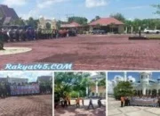 Polres Bengkalis dan Kodim 0303 Bersih Sehat dan Kerja Bakti Serentak Ditempat Umum dan Rumah Ibadah