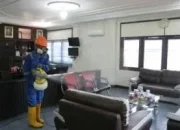 Antisipasi Corona, Polres Inhil Dan Tim Gabungan Semprot Dua Lokasi.