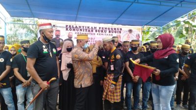 Pengurus Paguyuban Bugis PAO Keritang Periode 2020-2025 Resmi Dilantik