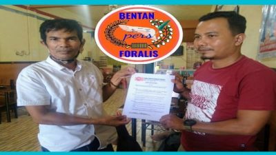 Tim Seleksi Udah Terbentuk. Foralis Bentan Buka Calon Ketua Dan Anggota