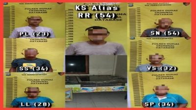 Mantap..!! Polres Dumai Kembali BekukPelaku Perjudian Dengan Modus Permainan Mesin Jenis Burung Merak