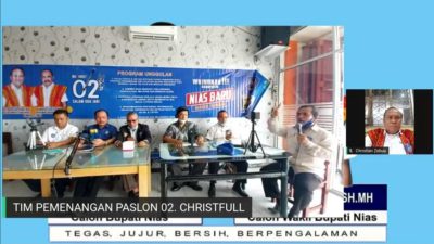 Jika Terpilih Jadi Bupati Nias ; Ini Yang Akan Dilakukan Christian & Anofuli Urut 02