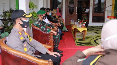 Kapolres Inhil Sambut Kedatangan Danrem 031/Wirabima