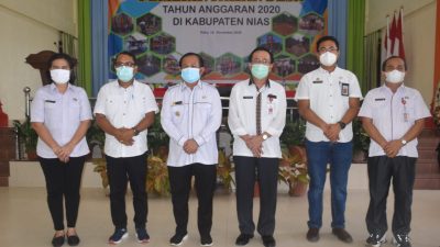 Pemkab Nias Gelar RKPD TA.2020. Bupati Nias ; Hadirin Wajib Mematuhi Protokol Kesehatan