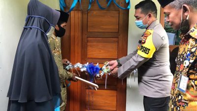 HUT Sat Polair Ke-70, Polres Inhil Kembali Meresmikan Bedah Rumah Warga Tak Mampu