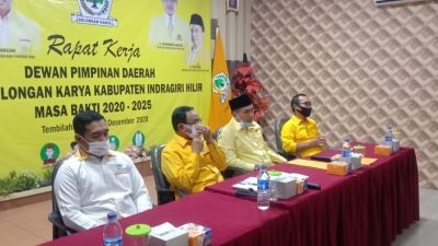 Wardan Ajak Semua Kader, Bersama Besarkan Partai Golkar Inhil