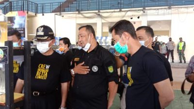 Hadiri Indragiri Betta Contest, Ketua DPRD Inhil Dukung Penuh Pembudidaya Ikan Cupang