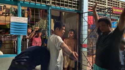 KPLP Kelas II A Bengkalis Geledah Kamar Narapidana
