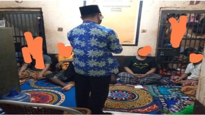 Polres Inhil Gelar Kegiatan Tausiyah Agama, Guna Memotivasi dan Memupuk Kesadaran Bagi Tahanan