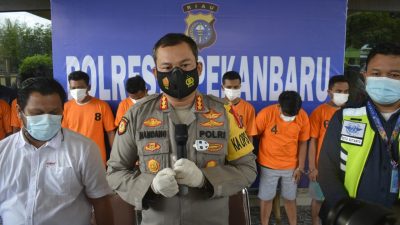 Satres Narkoba Polresta Pekanbaru Berhasil Ungkap Sindikat Narkoba yang Hendak di Seludupkan ke Jakarta