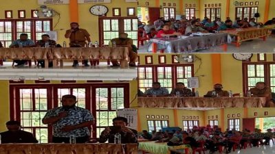 Pemdes Dekha Kecamatan Ma’u Gelar Pertanggung Jawaban APBDesa 2020