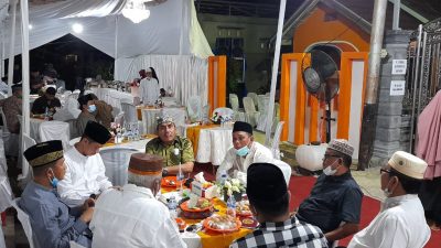 Kapolres Inhil Bersama Dandim 0314/Inhil Hadir Peringatan 25 Hari Wafatnya H Permata