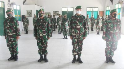 Kodim 0314/Inhil Menggelar Serah Terima Jabatan, Lettu lnf Delmy Armansyah Menjabat Pasi lntel