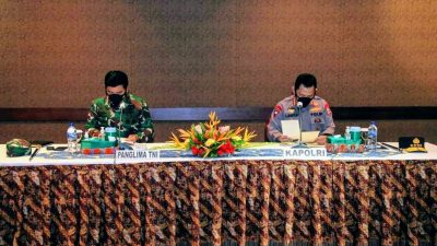 Panglima TNI dan Kapolri Bakar Semangat Satgas Nemangkawi