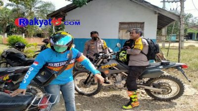 Kapolres Merangin Patroli Gunakan Sepeda Motor di Wilayah Tabir Selatan