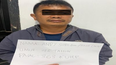 Team Elang Petarung Satreskrim Polres Merangin Amankan Pelaku Pencurian Kabel Telkom