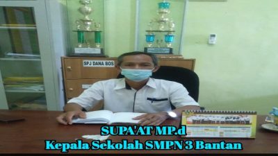 SMPN 3 Bantan Laksanakan Proses Belajar Tatap Muka, Siswa Sambut Dengan Sangat Antusias