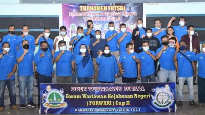 Bupati Bengkalis Buka Turnamen Futsal FORWARI CUP II