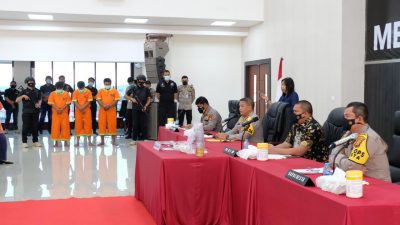Pelaku Teror Rumah Muspidauan Riau Dibekuk Jajaran Kepolisian Polda Riau