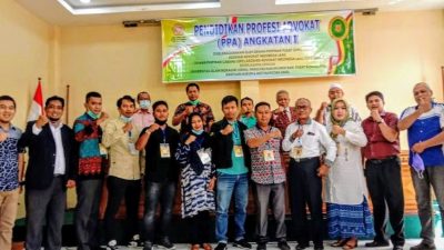 AAI Pekanbaru Bekerjasama Dengan UNISI Gelar Pendidikan Khusus Profesi Advokat
