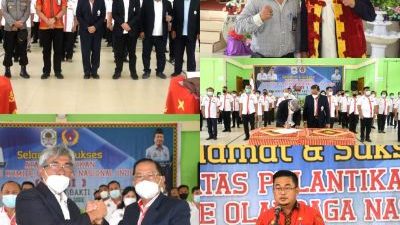 Pengurus KONI Kab.Nias Dilantik. Wabup Berharap ; Jadikan Sebagai Momentum Perbaikan