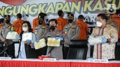 Satgas Merah Putih Polri Ungkap Peredaran Narkoba 2,5 Ton Sabu di Aceh Barat