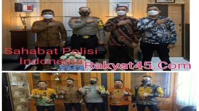 DPC dan DPW SPI Riau Audensi Bersama Kapolres Pelalawan