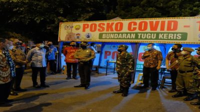 Kapolda Bersama Forkopimda Cek Ke Zona Merah, Ingatkan Warga Agar Disiplin Protokol Kesehatan