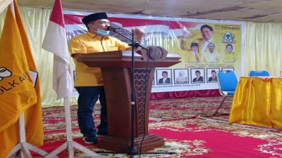 Ferryandi Ajak Seluruh Kader Golkar Inhil Bantu Sejahterakan Masyarakat