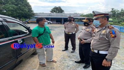 Jangan Coba-coba Nekat Mudik, Polres Inhil Siapkan Perbatasan Provinsi Riau – Jambi, ini Aturannya