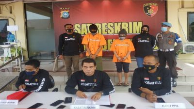 Satreskrim Polres Bengkalis Ringkus Kekasih Gelap dan Ibu Kandung, Siksa Balita CM 2 Tahun Hingga Tewas