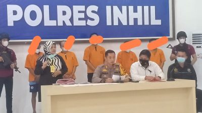 Polres Inhil Ungkap Kronologis dan Aliran Dana Kasus Penahanan Tug Boat dan Tongkang Milik PT THIP