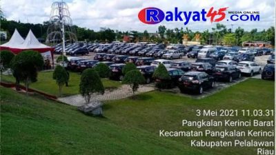 Kendaraan Dinas Milik Kabupaten Pelalawan di Data Ulang