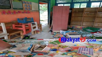 Belum Selesai Liburan Lebaran, TK Pelita Hati Rantau Limau Manis  di Rusak Orang Tidak Dikenal