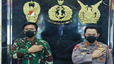 Panglima dan Kapolri Beri Arahan Anggota TNI-Polri di Papua, Jenderal Sigit : Pemerintah Konsen dan Fokus Bangun Papua