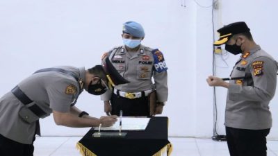 Polres Inhil Laksanakan Pelantikan, Ini Wajah Wakapolres dan Kabag Sumda Yang Baru