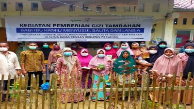 Medco E&P Terus Jalankan Program Peningkatan Gizi Masyarakat