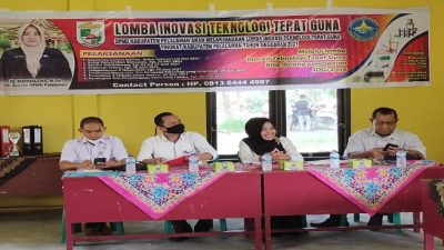 Tidak Hanya Sekedar Menilai, Tim Lomba Beri Motivasi Pada Pengurus Posyantek Kecamatan Bandar Petalangan