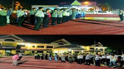 Terima Kasih kepada Tim Gabungan, Kapolres Bengkalis : Tetap Semangat Karena Tugas Ini