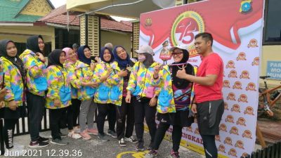 Kapolres Bengkalis : Gowes Meningkatkan Sinegritas Sekaligus Sambutan HUT Bhayangkara ke 75