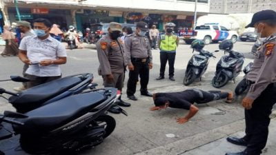 Cegah Klaster Baru C-19 di Wilayah Hukum Polres Bengkalis Gelar Operasi KRYD