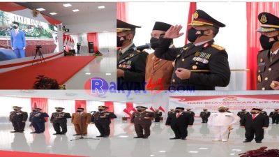 Presiden Jokowi Memuji Kinerja Kapolda Riau, Secara Virtual Pada Peringatan Hari Bhayangkara Ke-75