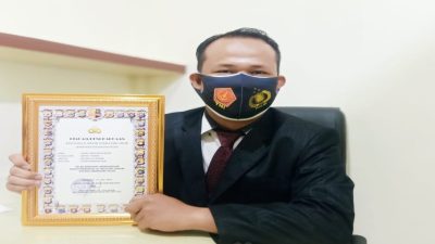Bripka Daniel F Butar Butar dan Tim Opsnal Sat Reskrim Polres Inhil Kembali Raih Penghargaan