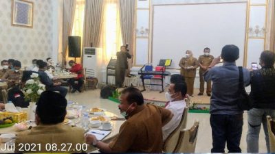 Bupati Bengkalis Ucapkan Terima Kasih Kepada Rekan-Rekan Wartawan Hadir Dalam Coffe Morning Ini