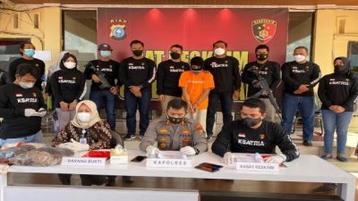 Pembunuhan Sadis di Desa Sungai Batang, Akhirnya Satreskrim Polres Bengkalis Menetapkan Tersangka