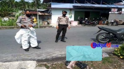 Penemuan Sesosok Mayat di Pinggir Jalan, Mendadak Geger Warga Desa Resam Lapis Kecamatan Bantan