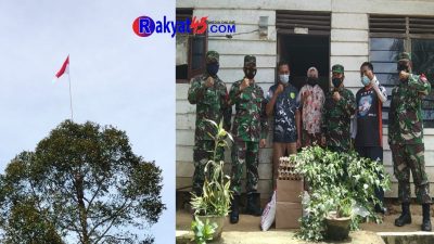 Dandim 0104/Atim Apresiasi Purwono, Sang Pengibar Bendera Merah Putih Setinggi 45 M