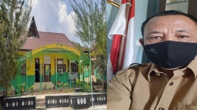 Kepsek SMAN2 Drs.Wartono Mpd Melaksanakan Tatap Muka Belajar Dengan Siswa